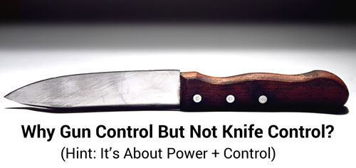 Why is there gun control but no knife control in Colorado? Read more in our blog.