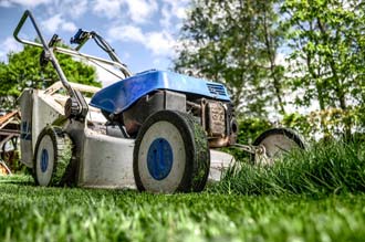 A man faces a DUI charge after driving a lawnmower drunk.
