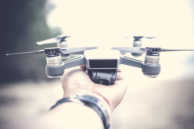 Police are looking into a potential Enticement of a Child case, where someone is using a drone to lure young kids away from a school playground.